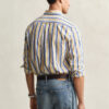 Regular Fit Striped Poplin Shirt