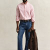Regular Fit Striped Seersucker Shirt