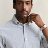 Regular Fit Striped Seersucker Shirt