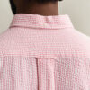 Regular Fit Striped Seersucker Shirt