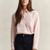 Relaxed Fit Classic Striped Poplin Shirt