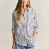Relaxed Fit Classic Striped Poplin Shirt