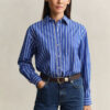 Relaxed Fit Classic Striped Poplin Shirt