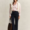Relaxed Fit Classic Striped Poplin Shirt