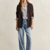 Relaxed Fit Classic Striped Poplin Shirt