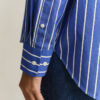Relaxed Fit Classic Striped Poplin Shirt