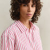 Relaxed Fit Classic Striped Poplin Shirt