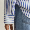 Relaxed Fit Classic Striped Poplin Shirt