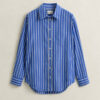 Relaxed Fit Classic Striped Poplin Shirt