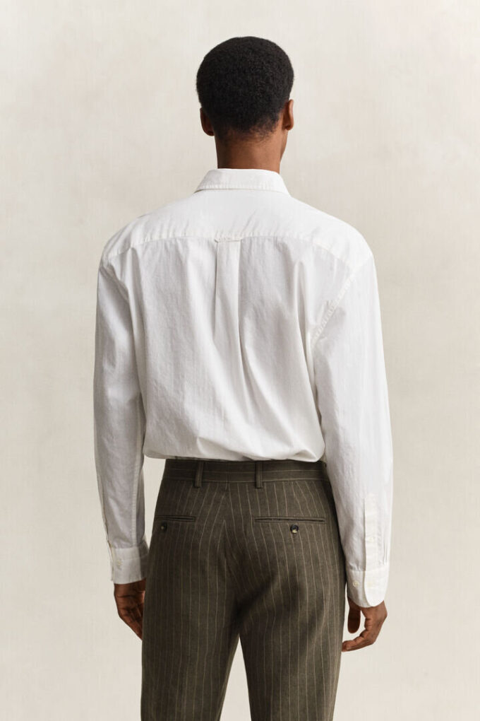 Relaxed Fit Dobby Striped Shirt