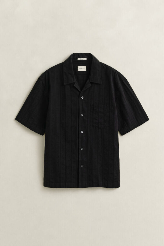 Relaxed Fit Dobby Striped Shirt