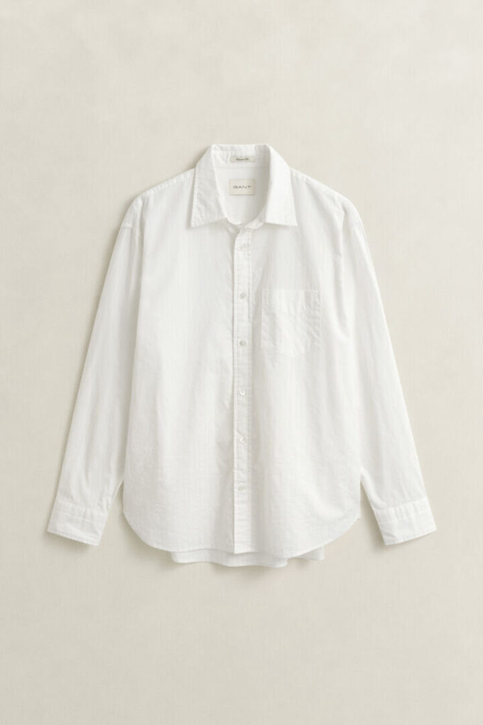 Relaxed Fit Dobby Striped Shirt