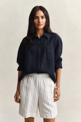 Relaxed Fit Linen Shirt
