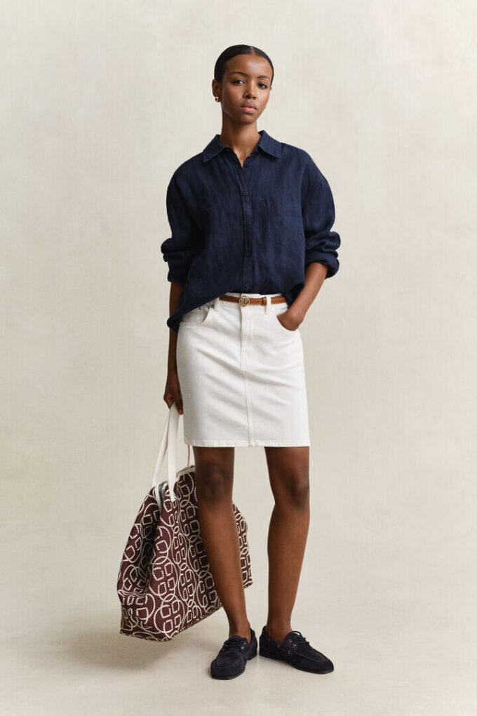 Relaxed Fit Linen Shirt