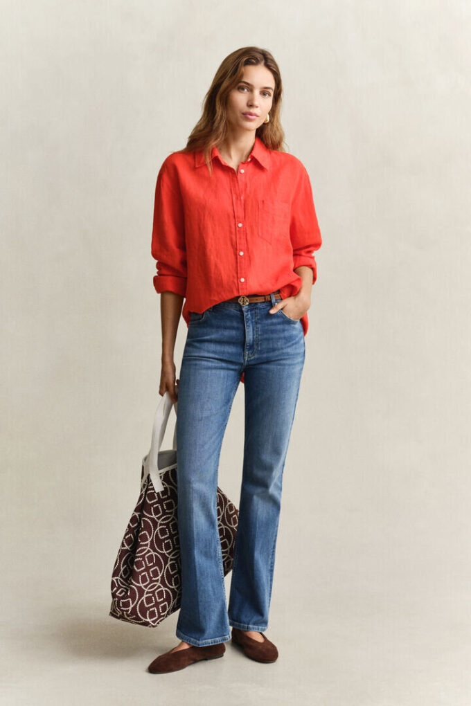 Relaxed Fit Linen Shirt