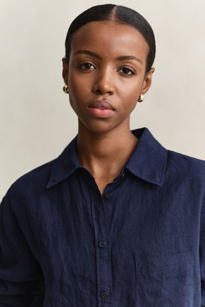 Relaxed Fit Linen Shirt