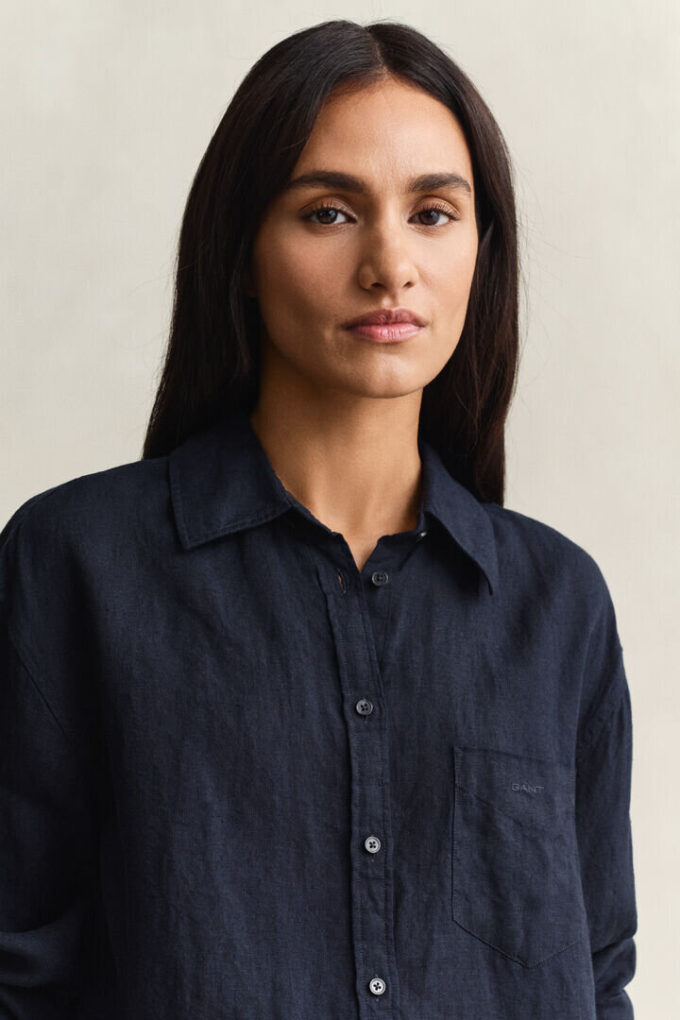 Relaxed Fit Linen Shirt