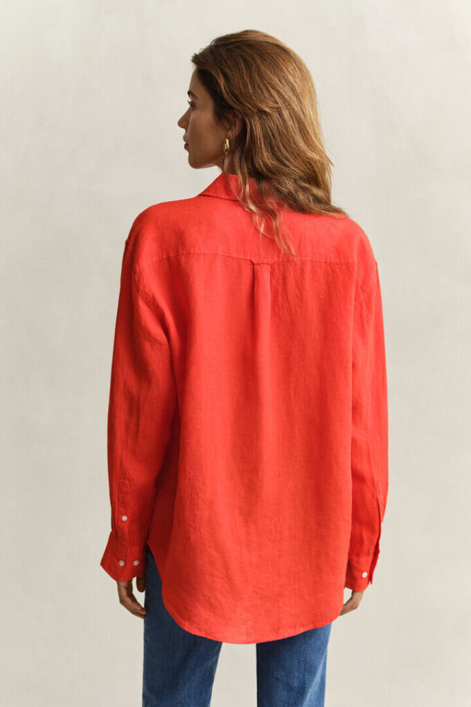 Relaxed Fit Linen Shirt