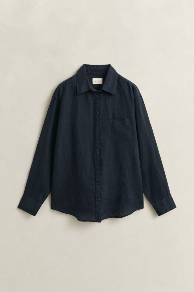 Relaxed Fit Linen Shirt