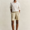 Relaxed Fit Striped Linen Shirt