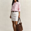 Relaxed Fit Striped Linen Shirt
