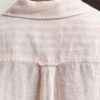 Relaxed Fit Striped Linen Shirt