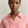 Relaxed Fit Striped Linen Shirt