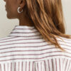 Relaxed Fit Striped Linen Shirt