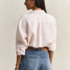 Relaxed Fit Striped Linen Shirt