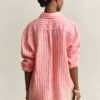 Relaxed Fit Striped Linen Shirt