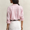 Relaxed Fit Striped Linen Shirt