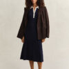 Rib Knit Polo Dress