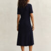 Rib Knit Polo Dress