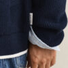 Ribbed Buttoned Cardigan