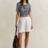 Ribbed Henley Top
