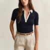 Ribbed Short Sleeve Rugger