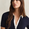 Ribbed Short Sleeve Rugger