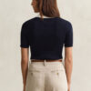 Ribbed Short Sleeve Rugger