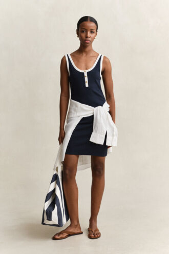 Ribbed Tank Dress