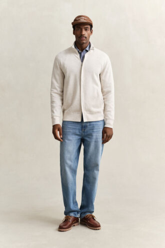 Sacker Rib Zip Sweatshirt