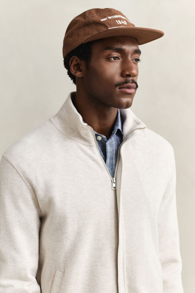 Sacker Rib Zip Sweatshirt