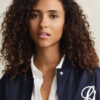 Satin Varsity Jacket