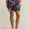 Seaweed Print Swim Shorts