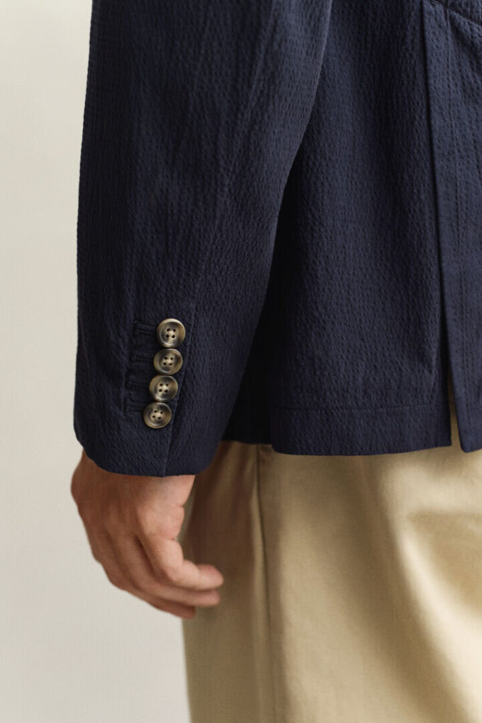 Seersucker Blazer