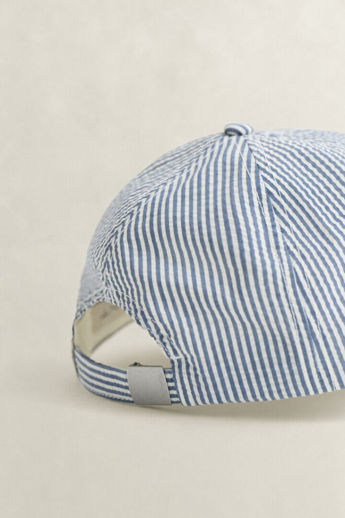 Seersucker Cap
