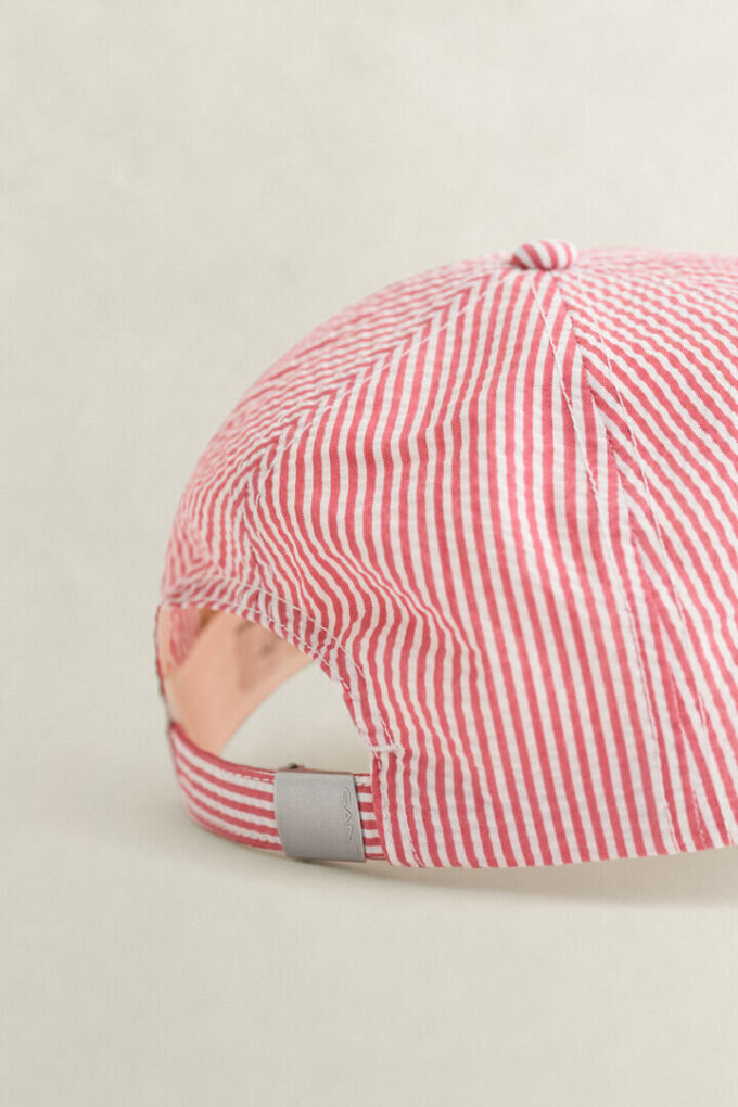 Seersucker Cap