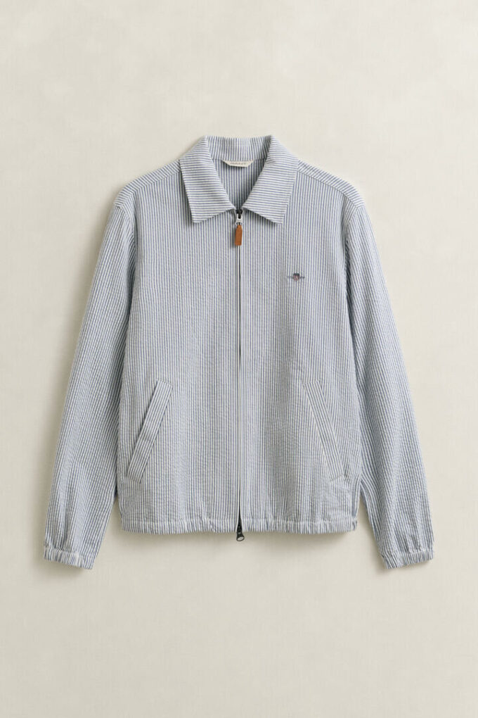 Seersucker Windcheater Jacket