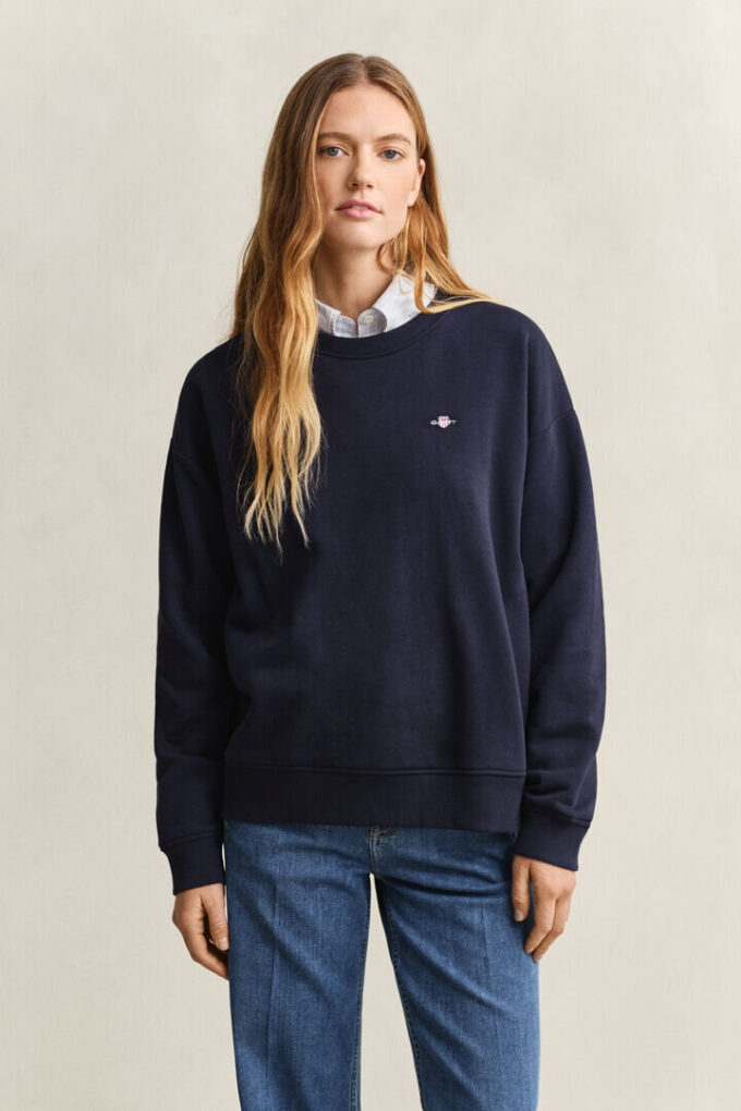 Shield Crew Neck Sweatshirt