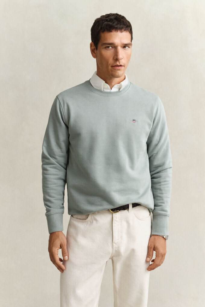 Shield Crew Neck Sweatshirt