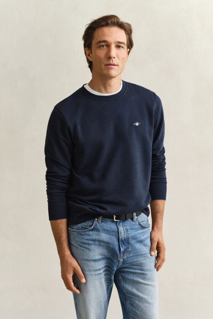 Shield Crew Neck Sweatshirt